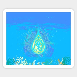 WATER DROP Sticker